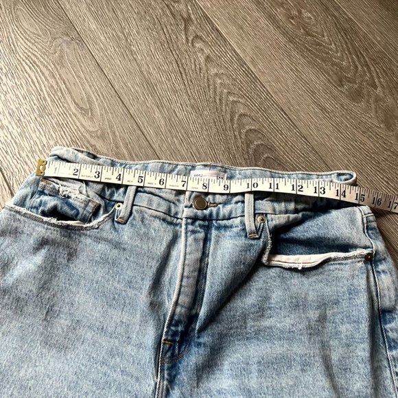 good american straight Style GGHDBK602T Blue 683 99% cotton 1% Elastane - Picture 7 of 9